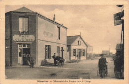 FRANCE - Sissonne - Bifurcation Des Routes Vers Le Camp - Carte Postale Ancienne - Sissonne