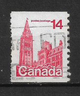 "CANADA  N°   657A - Usati