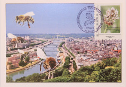 76 - Rouen - TàM Congrès International D'apiculture Sur Carte 1er Jour - 2018 - Autres & Non Classés