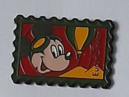 Pin's  MICKEY  Euro Disney  Verso  DISNEY  1992 - Disney