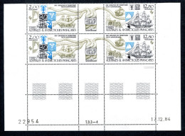 RC 26926 TAAF PA N° 91A CRÉATION DES TAAF POSTE AERIENNE COIN DATÉ DU 17.12.84 NEUF ** MNH TB - Luftpost