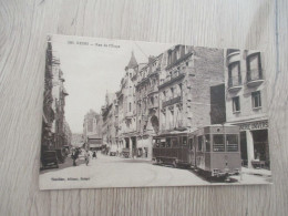 CPA 51 Marne Reims Rue De L'Etape Beau Plan Tram Tramway - Reims