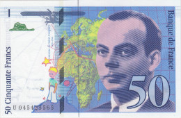 Billet 50 F Saint Exupéry Année 1997 FAY 73.04 N° U 045425565 - NEUF - 50 F 1992-1999 ''St Exupéry''