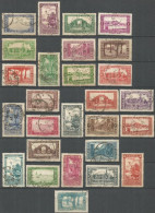 ARGELIA COLONIA FRANCESA YVERT NUM. 101/126 SERIE COMPLETA USADA - Used Stamps