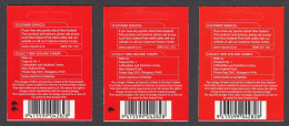 New Zealand 2009 - Scenic Definitives - 3 Self-Adhesive Booklets - MNH ** - Cuadernillos