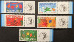 3722A à 3726A Meilleurs Voeux 2004 - Unused Stamps