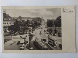 Berlin, Potsdamer Platz, Busse, Straßenbahn, Verkehrsinsel, Sonderstempel, 1936 - Mitte