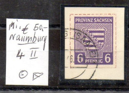 Alemania Sellos Locales Privado( Nichtamtliche/Privaterzeugnisse) Naumburg Nº Michel 4 II O - Used