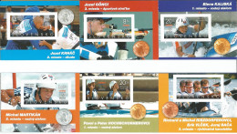 ** Booklet 338-343 Slovakia Olympic Games Athens 2004 - Summer 2004: Athens