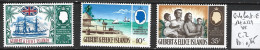 ÎLES GILBERT & ELLICE 127 à 29 ** Côte 2 € - Gilbert & Ellice Islands (...-1979)