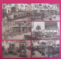 Lot De 6 Cartes Postales. Belgique. Musée Royal De L'armée, Bruxelles. Hall Des Alliés Tank Anglais Salle Des Trophées - Museums