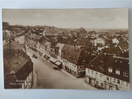 Nossen, Markt, Blick Vom Turm, Geschäfte U.a., 1910 - Nossen