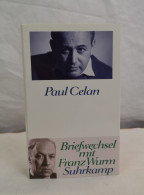 Paul Celan. Briefwechsel Mit Franz Wurm. - Topographische Kaarten