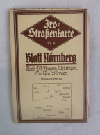 IRO Straßenkarte Nr. 4. Blatt Nürnberg. - Topographical Maps