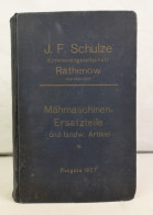 Mähmaschinen-Ersatzteile Und Landw. Artikel. Ausgabe 1927 - Contemporary Politics