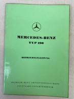 Mercedes-Benz Typ 190. Betriebsanleitung. - Verkehr