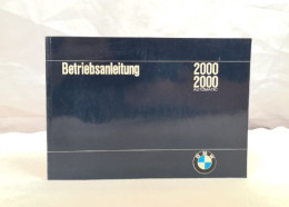 Betriebsanleitung BMW 2000.  Automatic. - Verkehr