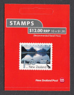 New Zealand 2010 - Scenic Definitives - Self-Adhesive Booklet - MNH ** - Markenheftchen