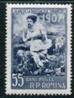 ROMANIA 1957 Peasants' Revolt Anniversary MNH / **  Michel 1632 - Ungebraucht