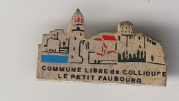 LOT 2 PIN'S DIFFERENTS  COLLIOURE . SCAN - Loten