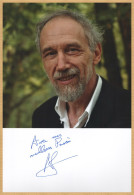 Alain Connes - French Mathematician - Rare Signed Photo - 2008 - Fields Medal - Inventores Y Científicos