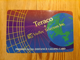 Prepaid Phonecard USA, Teraco + VarTec Telecom Inc. - Otros & Sin Clasificación