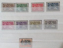 Nyasaland 1938 Part Set SG130/130a/132a/133a/134-138 MH - Nyassaland (1907-1953)