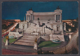 126624/ ROMA Di Notte, Piazza Venezia E Monumento A Vittorio Emanuele II  - Altare Della Patria