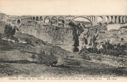 ALGÉRIE - Constantine - Le Pont Sidi-Rached - Carte Postale Ancienne - Constantine