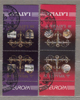 LATVIA 1994 EUROPA CEPT Used(o) Mi 376-377 #Lv148 - 1994