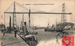 FRANCE - Nantes - Le Pont Transbordeur Pri En Aval - Carte Postale Ancienne - Nantes