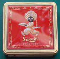 Sarotti Pralinen Blechdose Kiste Dose Sammeldose, Leer Ca. 1998 - Latas