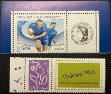 4032A - Rugby + Timbre Plus - Unused Stamps