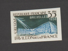 FRANCE - TIMBRE NON DENTELE - EXPOSITION DE BRUXELLES PAVILLON DE LA FRANCE - N° 1156 - COTE 46 € - MNH - 1951-1960