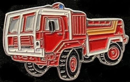 VEHICULE DE SAPEURS POMPIERS - CAMION - TRUCK - FIREFIGHTER - FEUERWEHRMANN - LKW - AUTO POMPES -    (JAUNE) - Pompiers