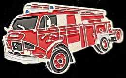 VEHICULE DE SAPEURS POMPIERS - CAMION - TRUCK - FIREFIGHTER - FEUERWEHRMANN - LKW - AUTO POMPES -    (JAUNE) - Feuerwehr
