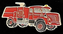VEHICULE DE SAPEURS POMPIERS - CAMION - TRUCK - FIREFIGHTER - FEUERWEHRMANN - LKW - AUTO POMPES -    (JAUNE) - Pompieri