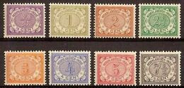 Nederlands Indie 1902-1909 NVPH Nr 40/47 Ongebruikt/MH Cijfer - Niederländisch-Indien