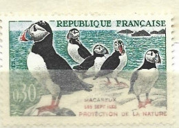 FRANCE N° 1274 BLEU NOIR ET BLANC MARCAREUX MOINES LEGENDES MARRONS  ** - Unused Stamps