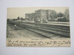 NORDHEIM , Bahnhof  , Schöne Karte  Um 1908 - Northeim
