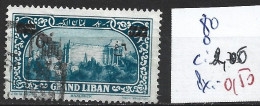 GRAND LIBAN 80 Oblitéré Côte 2 € - Used Stamps