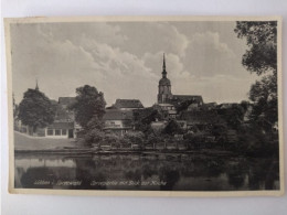 Lübben Im Spreewald, Spreepartie Mit Blick Zur Stadt, 1937 - Luebben