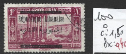 GRAND LIBAN 100 Oblitéré Côte 1.50 € - Gebraucht