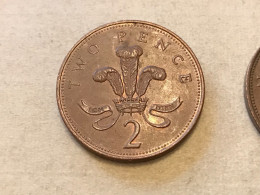 Münze Münzen Umlaufmünze Großbritannien 2 Pence 2005 - 2 Pence & 2 New Pence