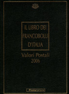 2006 Italia, Libro Annuale "buca Delle Lettere" Completo  Con Francobolli Già Montati E Custodia, Ottime Condizioni - Années Complètes