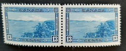 Canada 1938  MNH  Sc 242**    2 X 13c  Halifax Harbour - Neufs