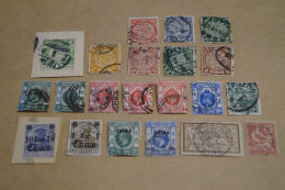 Chine,Chines,lot De 21 Timbres Oblitérés,empire Et Colonies Pour Collection,collector - Used Stamps