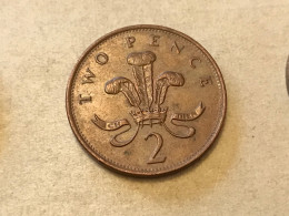 Münze Münzen Umlaufmünze Großbritannien 2 Pence 1992 - 2 Pence & 2 New Pence
