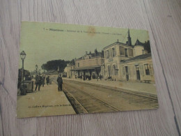 CPA  89 Yonne Migennes Intérieur De La Gare De Laroche Les Quais Colorisée Toilée - Migennes