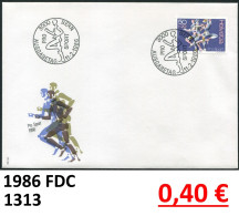 Schweiz 1986 - Suisse 1986 - Switzerland 1986 - Svizzera 1986 - Michel 1313 Auf FDC - FDC